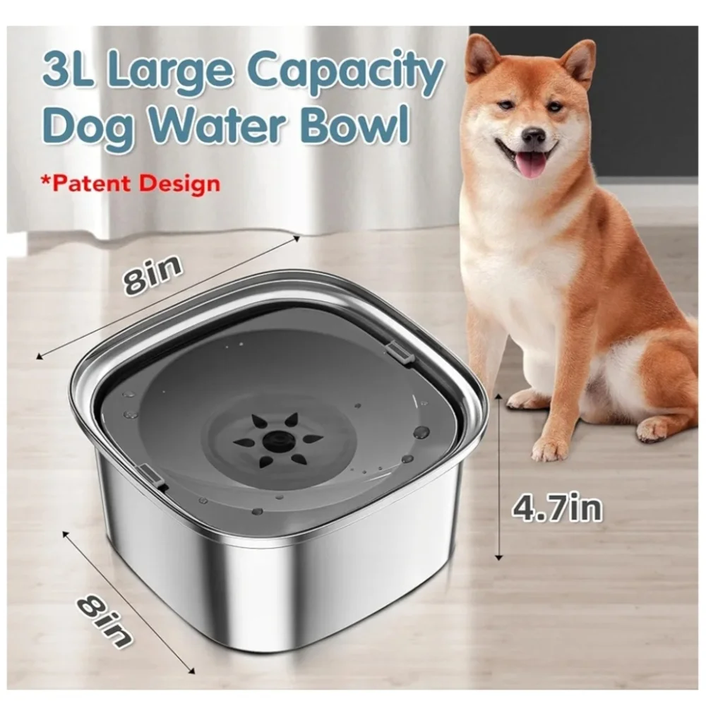 Stainless Steel Pet Water Fountain